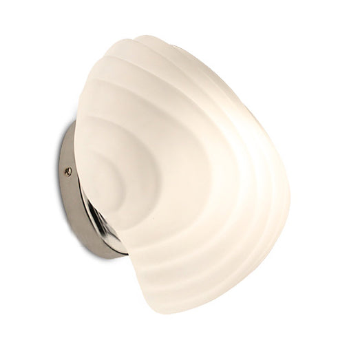 Modern White Acrylic Shell Wall Light - Lovely Bedroom Nursing Room Lamp