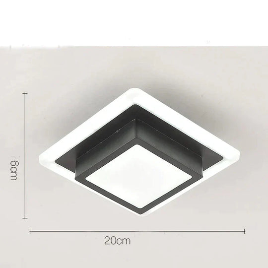 Acrylic Modern Led Ceiling Lights For Corridor Entrance Of Home Lamp Plafonnier Luminaria Lamparas