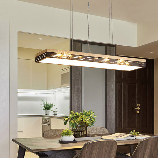 Modern Led Pendant Ceiling Light In Black - Multiple Sizes & Options Available / 23.5 White