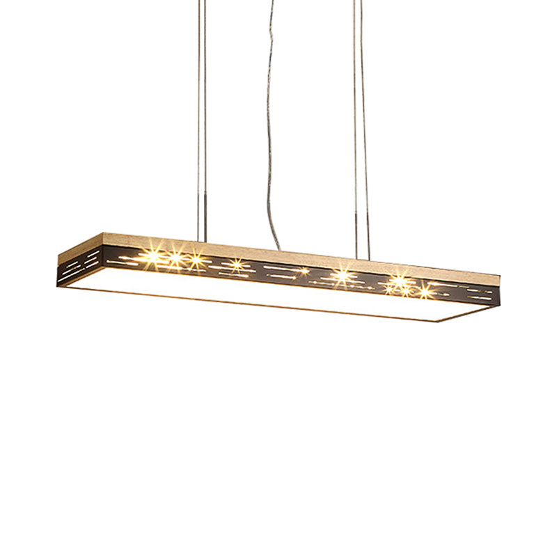 Modern Led Pendant Ceiling Light In Black - Multiple Sizes & Options Available