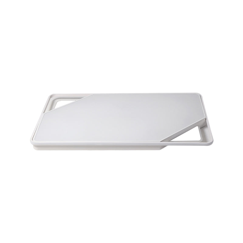 Simplicity Led Metal Flushmount Ceiling Light In White With Warm