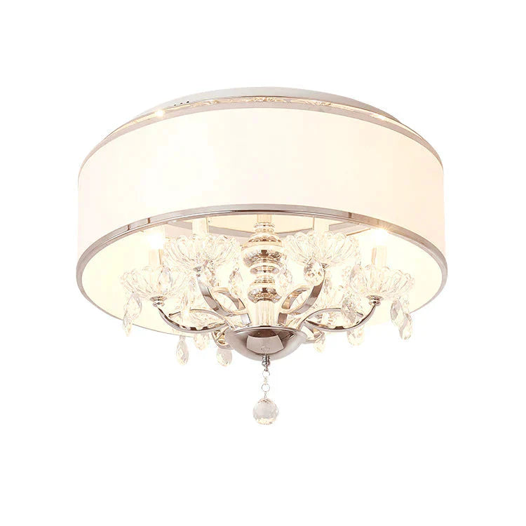 Luxury Crystal Living Room Hotel Chandelier LED Ceiling Lamp