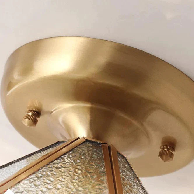 Modern Gateway Lamp Balcony Corridor All Copper Ceiling Lamp