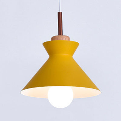 Nordic Style Aluminum Pendant Lamp With Hanging Shade Ideal For Porch Lighting Yellow / 10