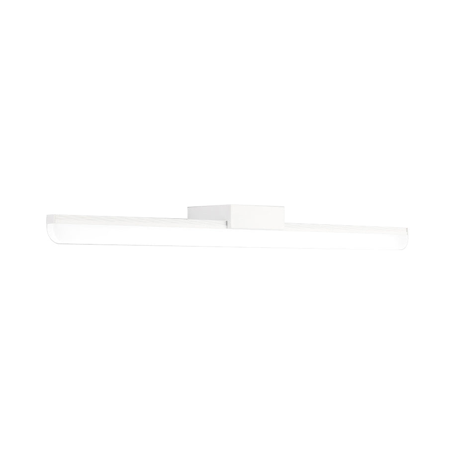 16/20 Ultra-Thin Acrylic Led Wall Light Sconce - Modern Style Black Or White Finish Warm