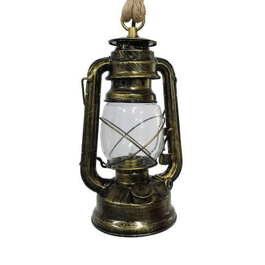 Industrial Pendant Ceiling Light: Black/Bronze/Antique Brass Finish Clear Glass 1 Light Perfect For