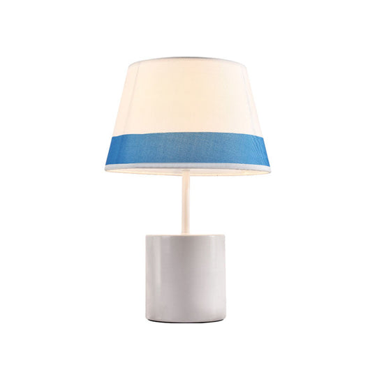 Modern Cone Led Reading Light In Black/Blue - Perfect For Bedroom Tasks