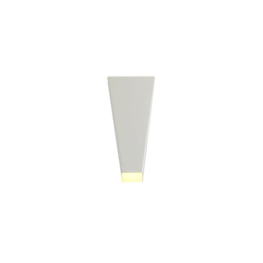 Modern Trapezoid Wall Washer Led Bedside Lamp In Black/White