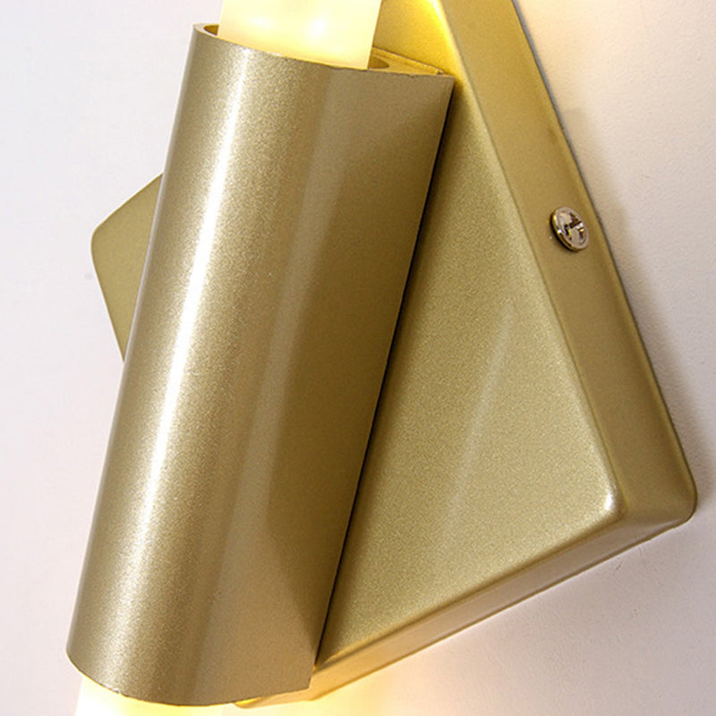 Modern Rotatable Gold Wall Sconce Lighting With 2/4 Metal Heads