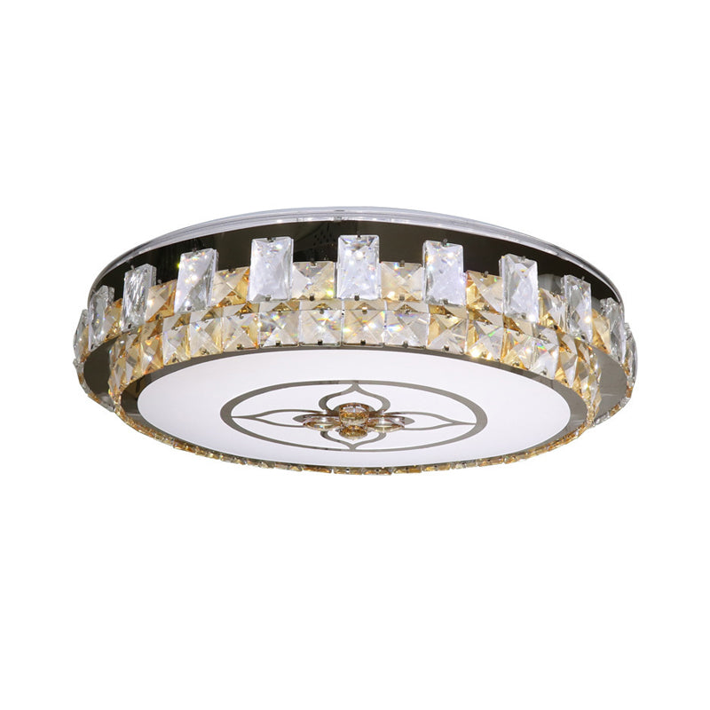 Crystal Clear LED Flush Mount Ceiling Light