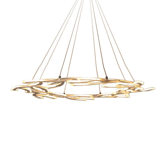 29.5/37.5/45 Acrylic Branch Led Chandelier Pendant Ceiling Light