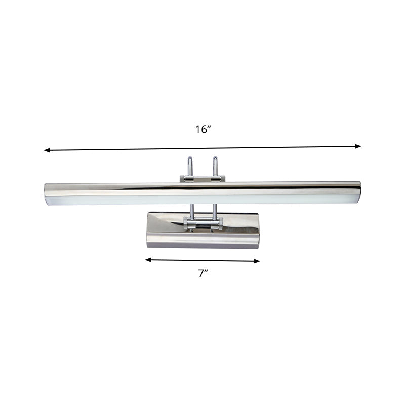 16/22 Led Bathroom Vanity Mirror Light With Aluminum Frame - Modern Style White/Warm Lighting