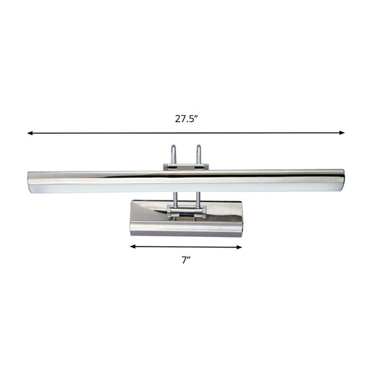 16/22 Led Bathroom Vanity Mirror Light With Aluminum Frame - Modern Style White/Warm Lighting