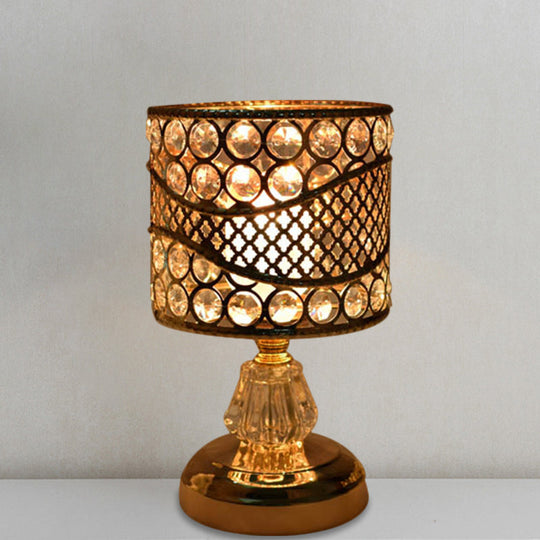 Cursa - Crystal-Encrusted Table Lamp