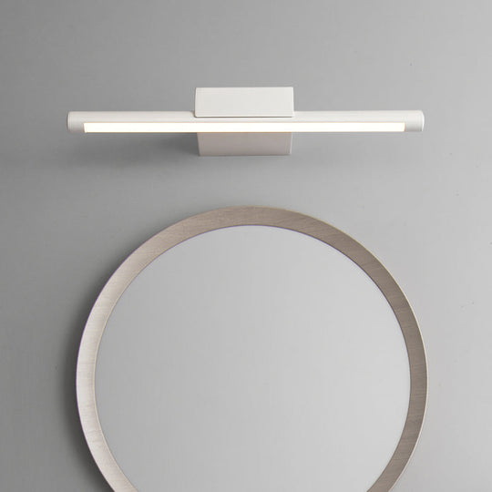 Pole Vanity Lighting: Modern Led Wall Mount Light In Warm/White Multiple Length Options