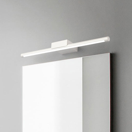 Pole Vanity Lighting: Modern Led Wall Mount Light In Warm/White Multiple Length Options