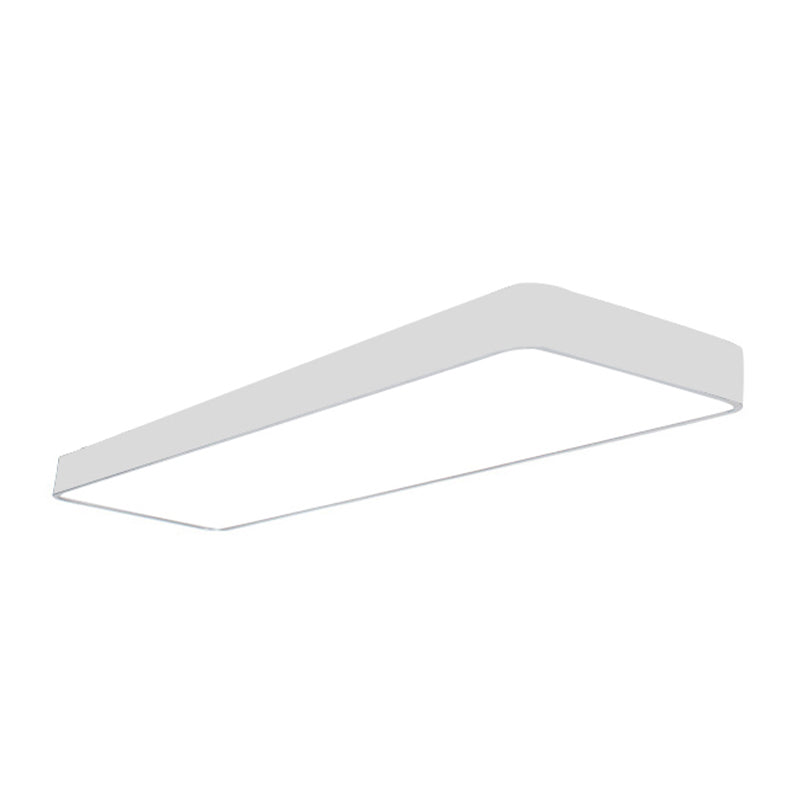 23.5" Wide Metal LED Ceiling Lamp with Acrylic Diffuser - Flush Mount