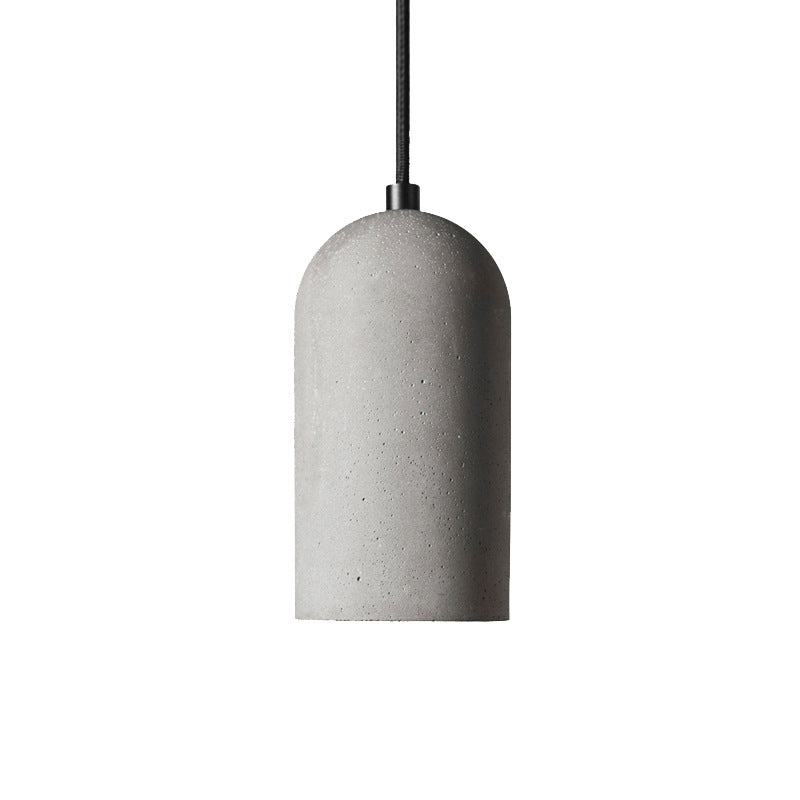 Aurora - Grey Cement Down Lighting Pendant Ceiling Light