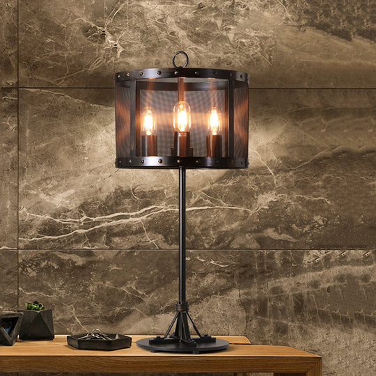 Alfecca Meridiana - Black Table Lamp