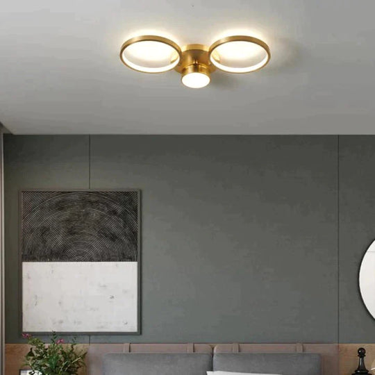 Ring All Copper Jane Bedroom Lamp Led Ceiling