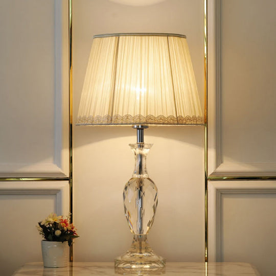 Cor Caroli - Green/Beige Table Lamp