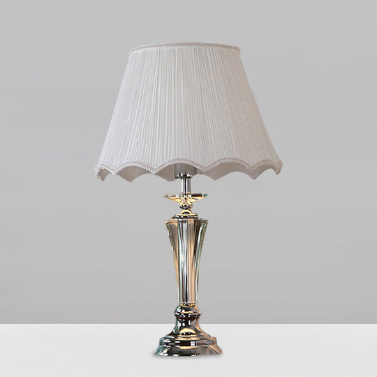 Justine - Blue/White Table Lamp