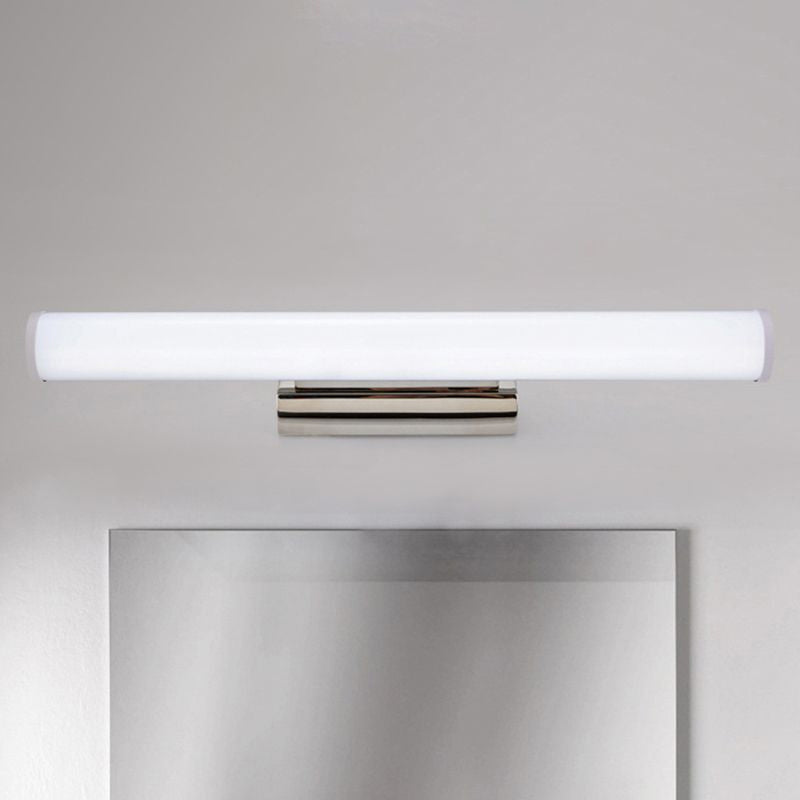 Modern Led Vanity Mirror Light With Chrome Sconce - Warm/White 16/23.5 W