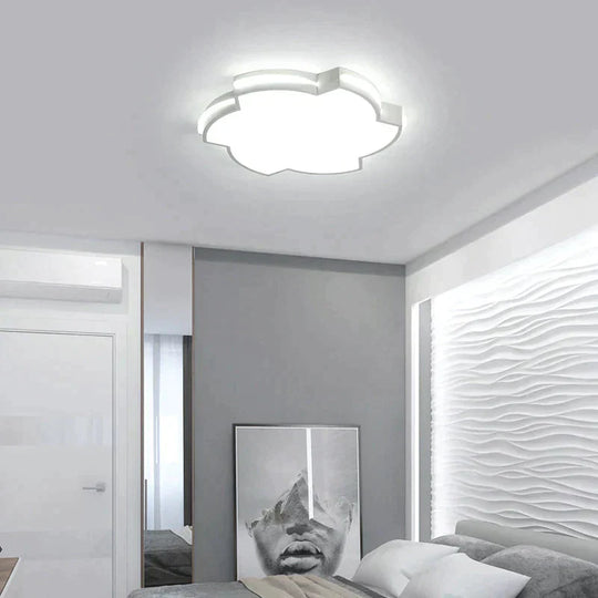 Led Ceiling Lamp Pattern Simple Modern Creative Bedroom