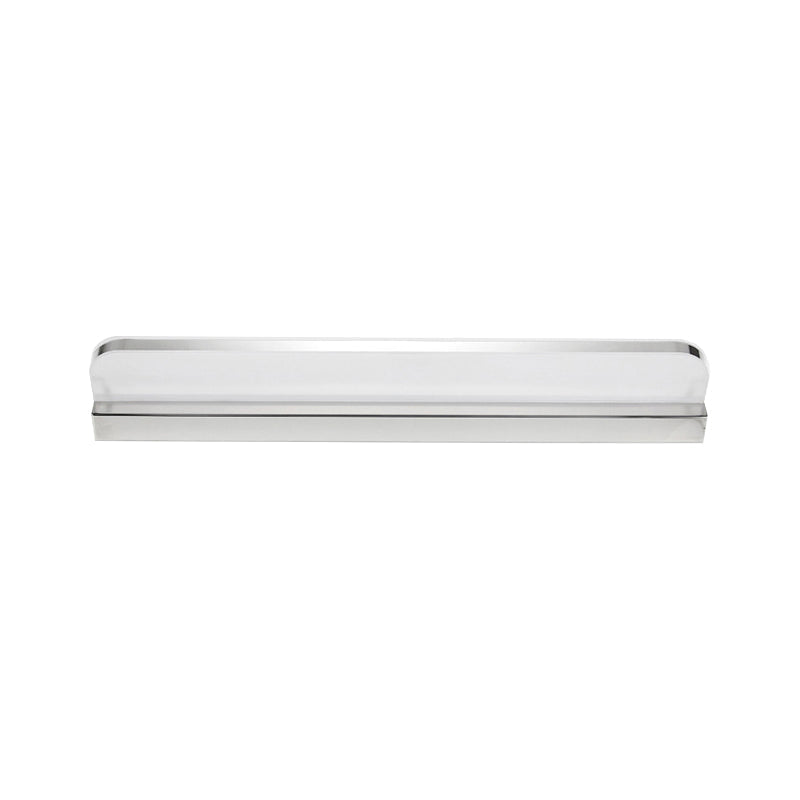 Minimalist Led Vanity Wall Light With Ultra-Thin Acrylic Design - 9/16.5 Warm/White Chrome Finish