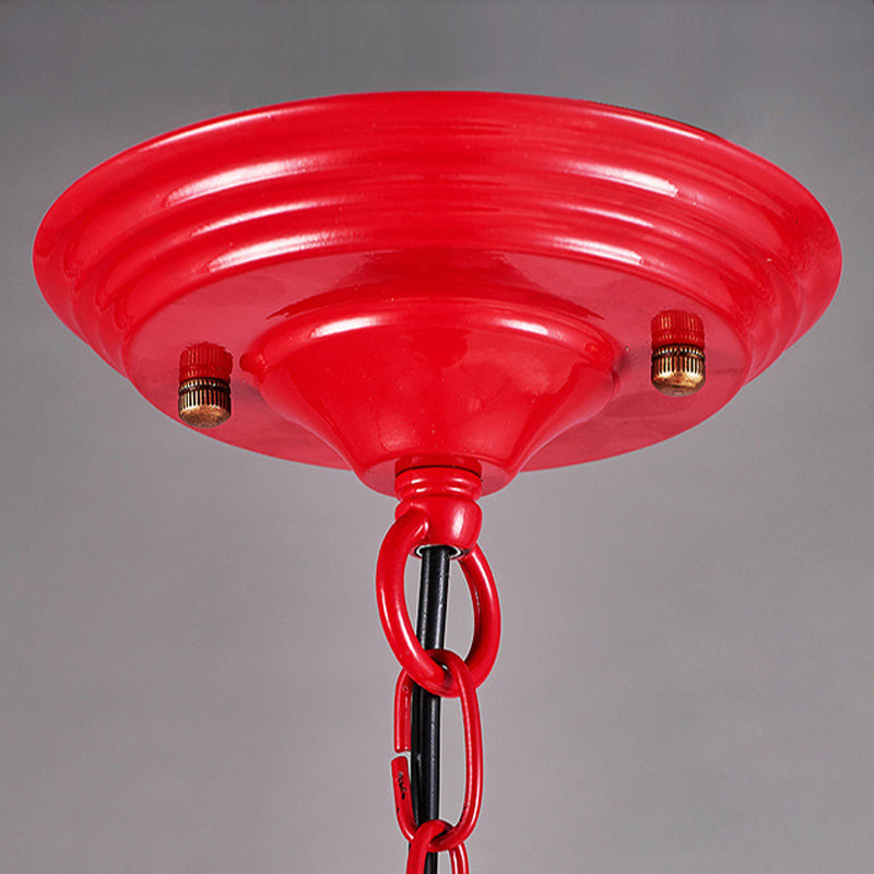 Metallic Fire Hydrant Hanging Light: Creative 1-Light Suspension For Restaurant Bar