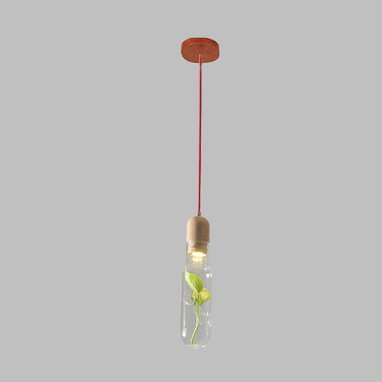 Antique Beige Glass Hanging Lamp Pendant With Led Bulb For Restaurants