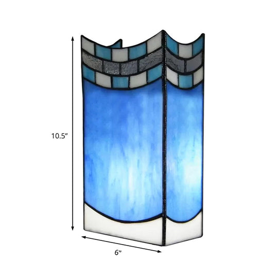 Stained Glass Tiffany Wall Sconce Light: Perfect For Living Room Décor