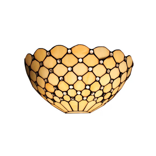 Stained Glass Tiffany Wall Sconce Light: Perfect For Living Room Décor