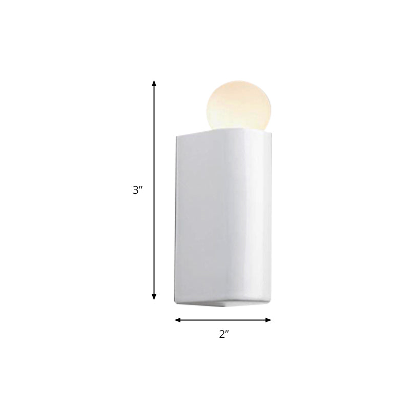 Modern Led Milk Glass Wall Lamp With White Ball Design Available In Small Medium And Large Sizes Or