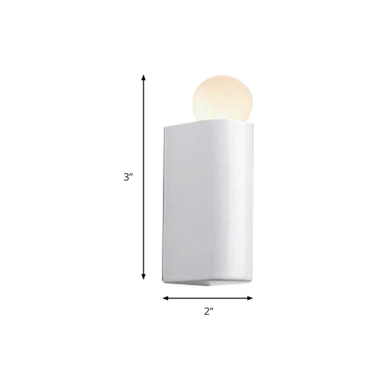 Modern Led Milk Glass Wall Lamp With White Ball Design Available In Small Medium And Large Sizes Or