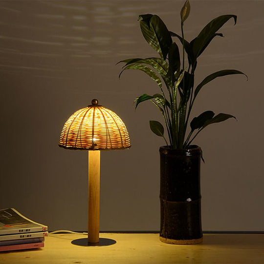 Hemisphere Bamboo Desk Light 1 Bulb Task Lighting For Dining Room

Or

Bamboo Wood Room