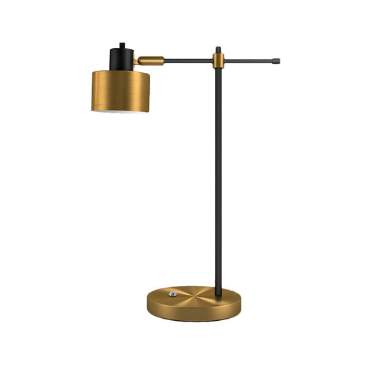 Elisa - Contemporary Metal 1-Light Brass Table Lamp