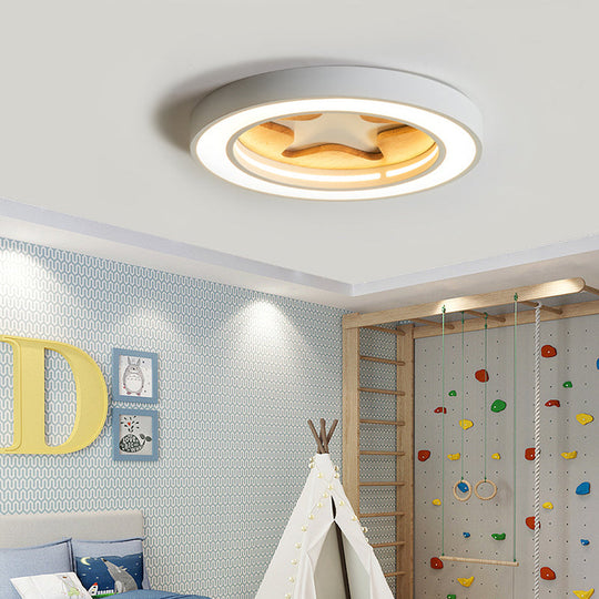 Nordic Style LED Flush Mount Ceiling Light for Corridors - Slim & Stylish Acrylic lamp