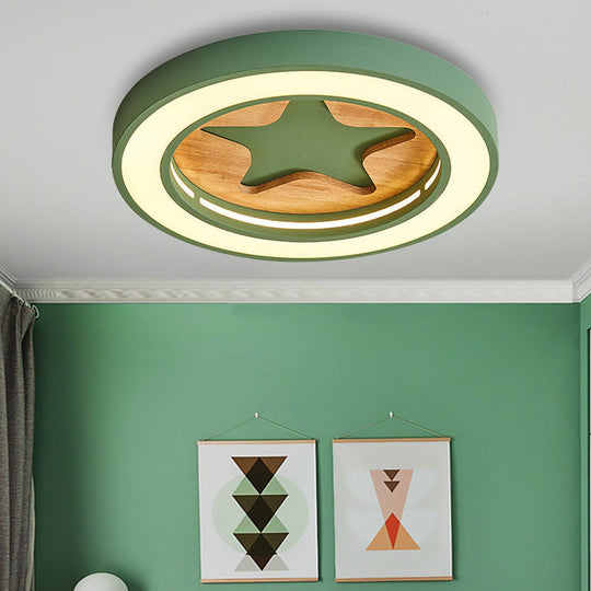 Nordic Style LED Flush Mount Ceiling Light for Corridors - Slim & Stylish Acrylic lamp