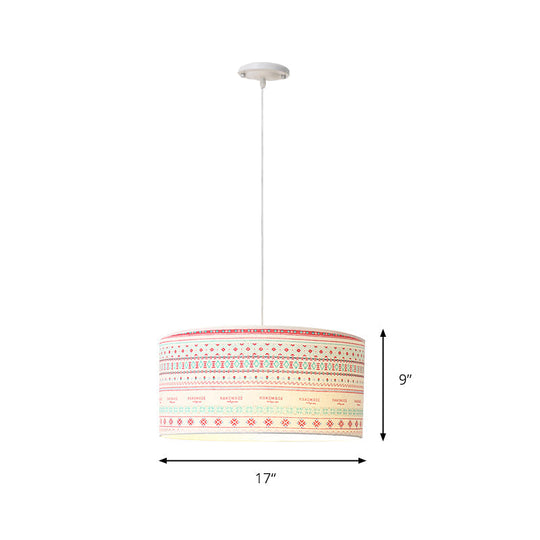 Modern Multi-Colored Cake Shape Pendant Light For Trendy Restaurants