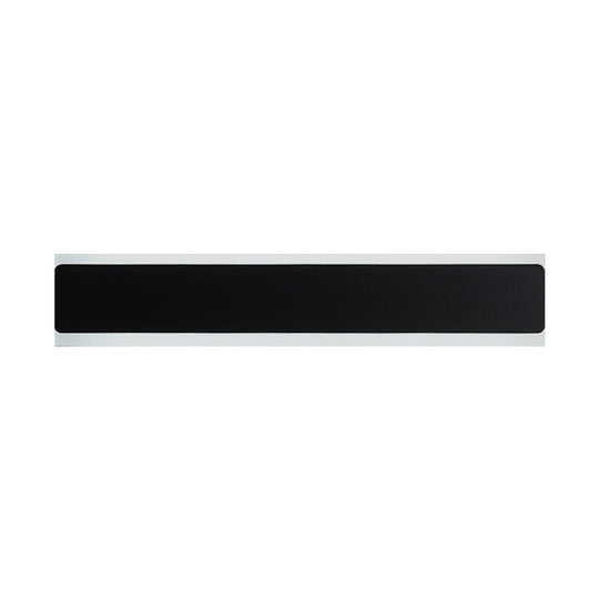 Minimalist Led Wall Sconce Light In Black/White - Perfect For Bedchamber