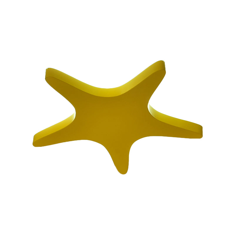 Yellow/Orange/Blue LED Cartoon Star Ceiling Light for Kids Room