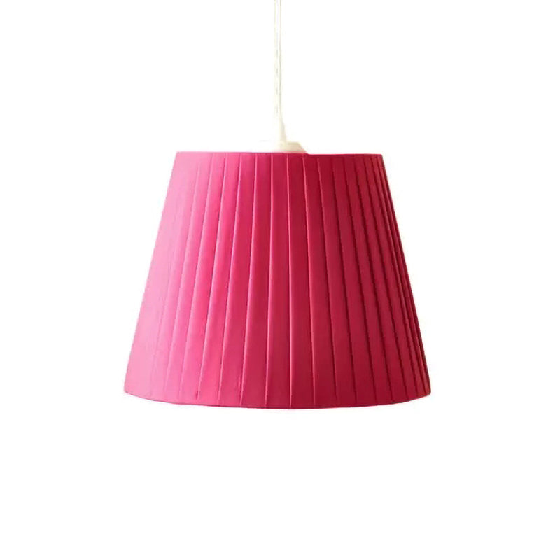 Nordic Style Fabric Bucket Pendant Light - Perfect For Hotel Bedrooms