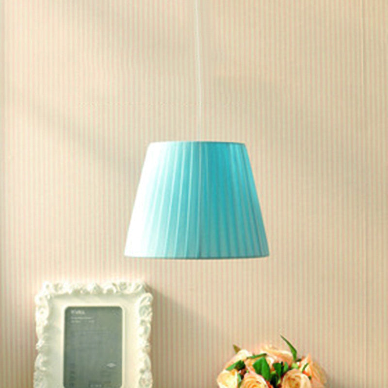 Nordic Style Fabric Bucket Pendant Light - Perfect For Hotel Bedrooms