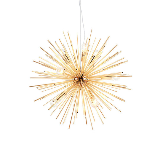 Modern Metal Led Gold Sputnik Chandelier Pendant Light 20.5/22.5 Diameter