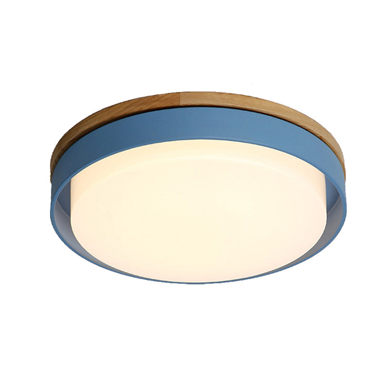 Nordic Style Macaron Colored Child Bedroom Ceiling Light