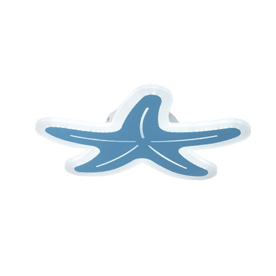 Nordic Style Acrylic Starfish Ceiling Mount Light - Ideal for Boys & Girls Bedrooms