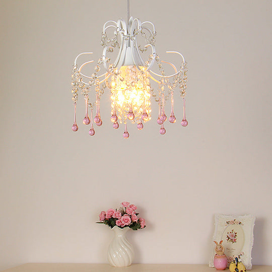 Luxurious Teardrop Crystal Suspension Pendant Light - Baby Room
Or Room Design