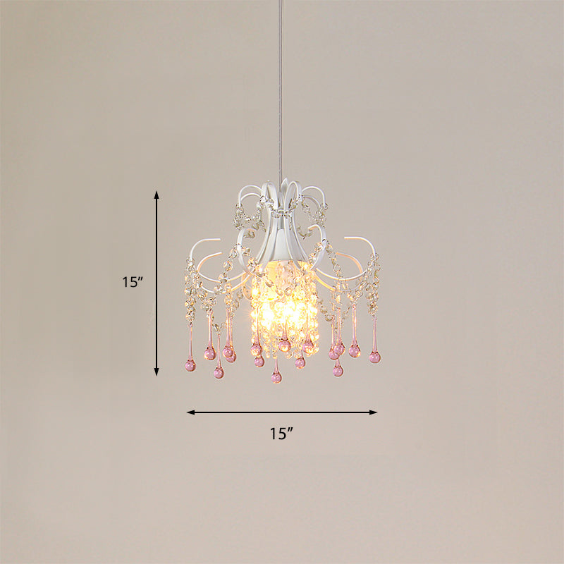 Luxurious Teardrop Crystal Suspension Pendant Light - Baby Room
Or Room Design