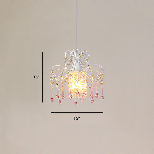 Luxurious Teardrop Crystal Suspension Pendant Light - Baby Room
Or Room Design